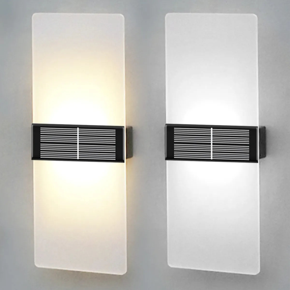 SolarWallGlow Wall Lamp - Stylish Solar Lamp for Outdoor Lighting