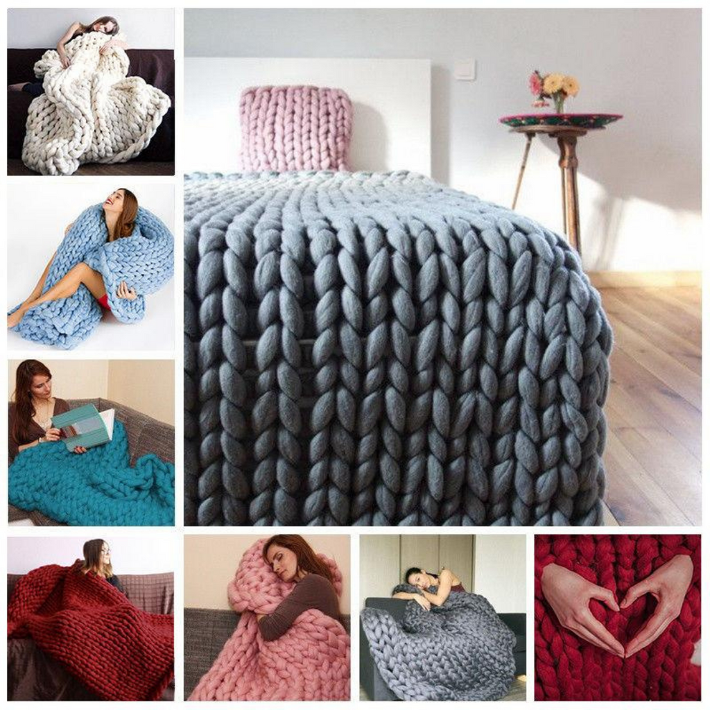WinterVibe DIY Blanket - Unique and Comfortable for Winter