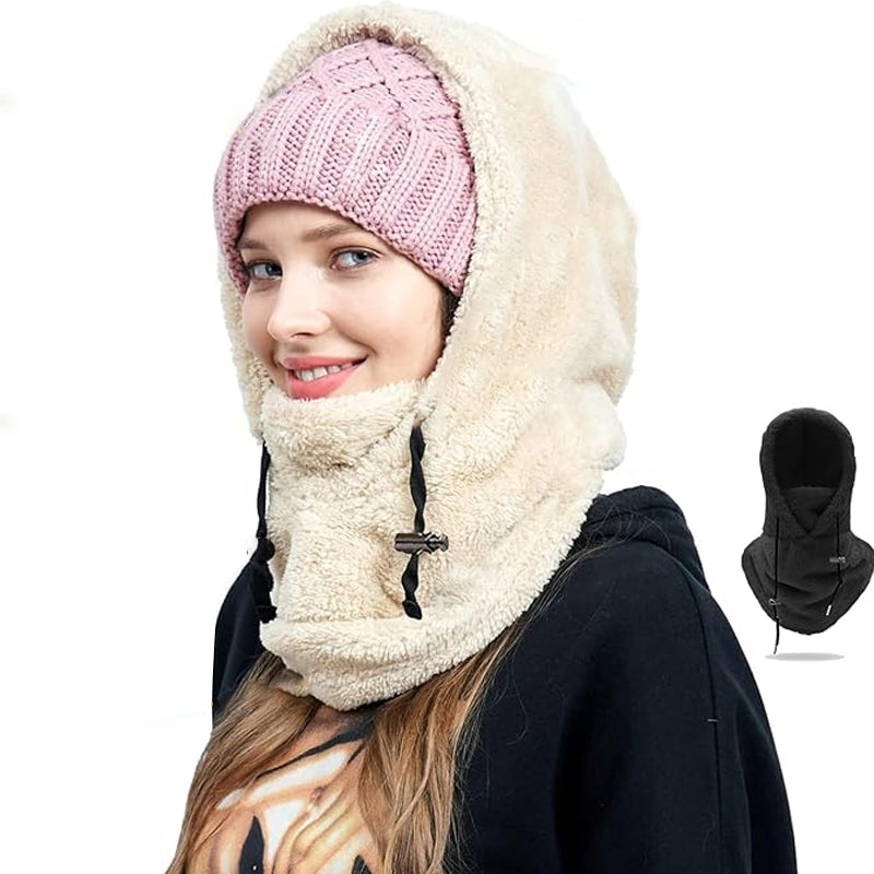 FrostGuard 3-in-1 Winter Hat – Warm & Windproof