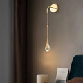 Elegant Teardrop-shaped Wall Lamp - Luxury for Your Interior