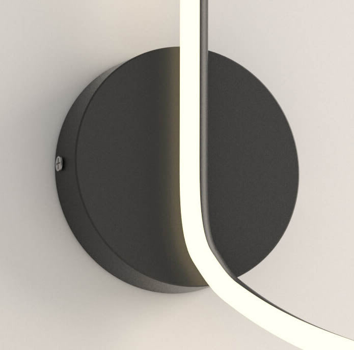 GlowWave – Sleek LED Arc Wall Lamp for Ambiance
