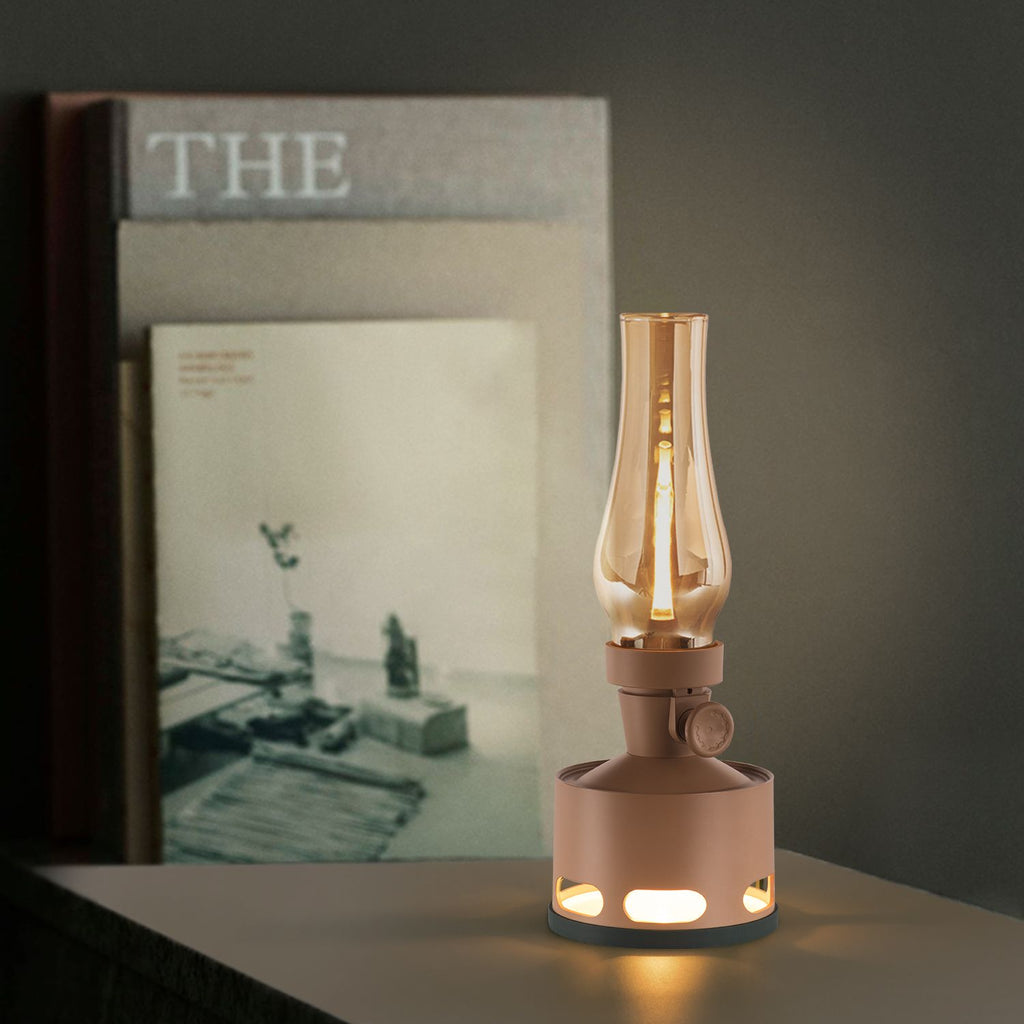 NostalgiaLamp - Vintage LED Lantern for Atmospheric Evenings