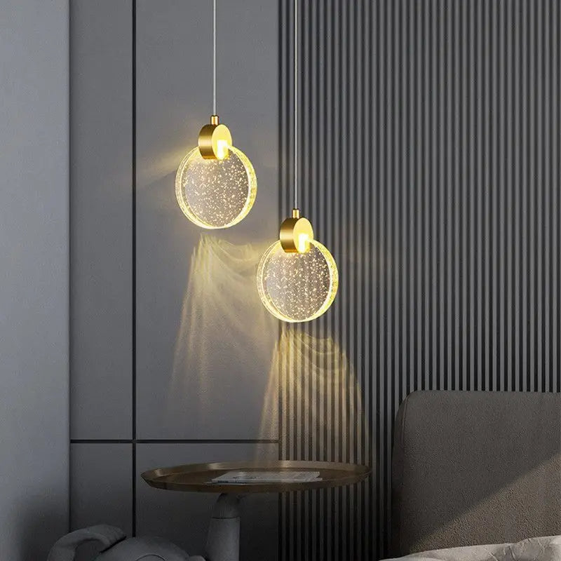 RayonsD’Or – Glass Ceiling Lamp for Elegant Ambiance