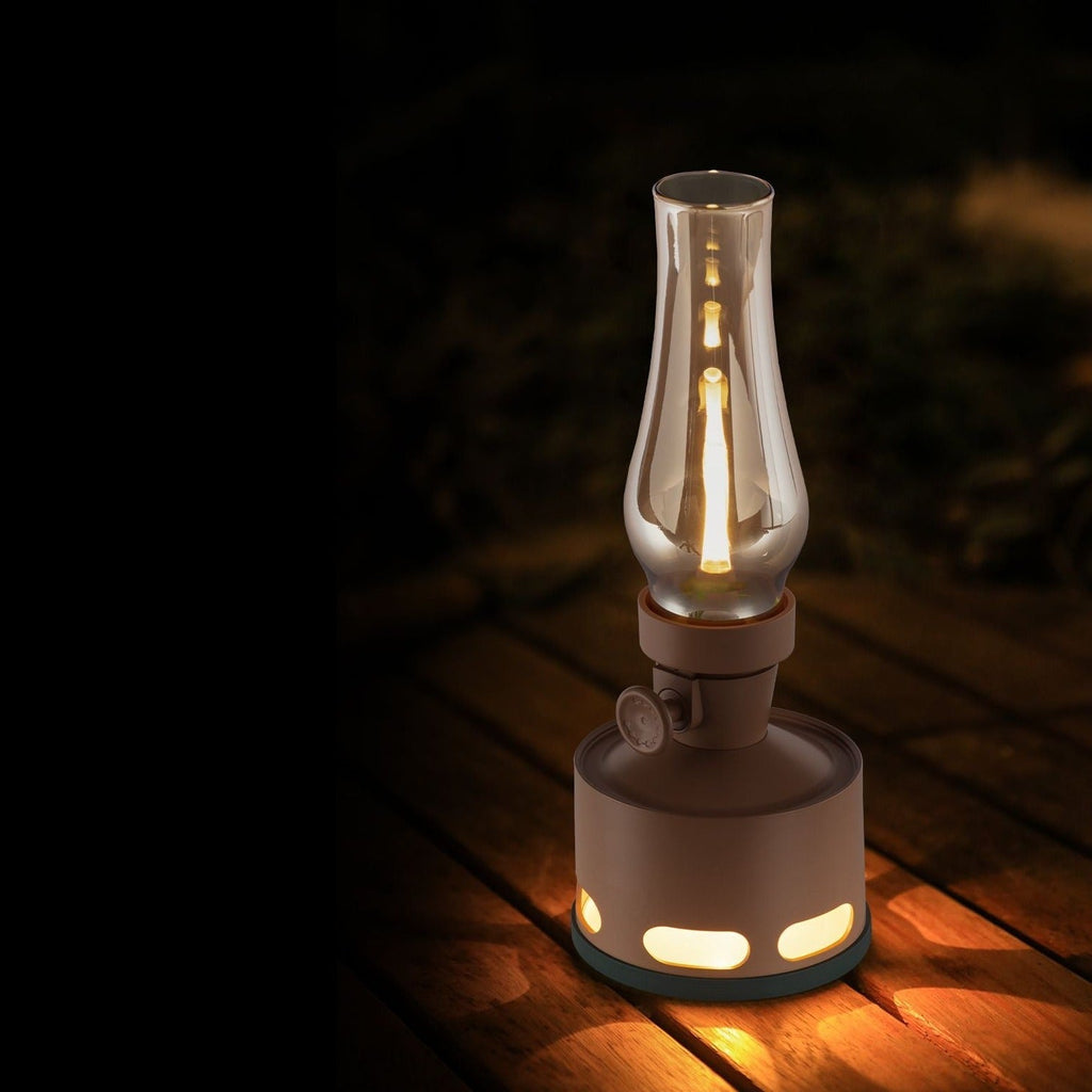 NostalgiaLamp - Vintage LED Lantern for Atmospheric Evenings