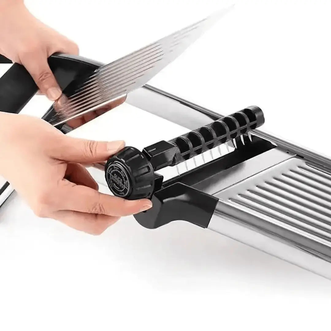 PrecisionSlice - Stylish Stainless Steel Mandoline