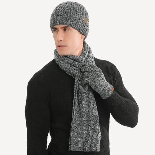 ArcticStyle – Trendy Winter Set with Beanie and Gloves