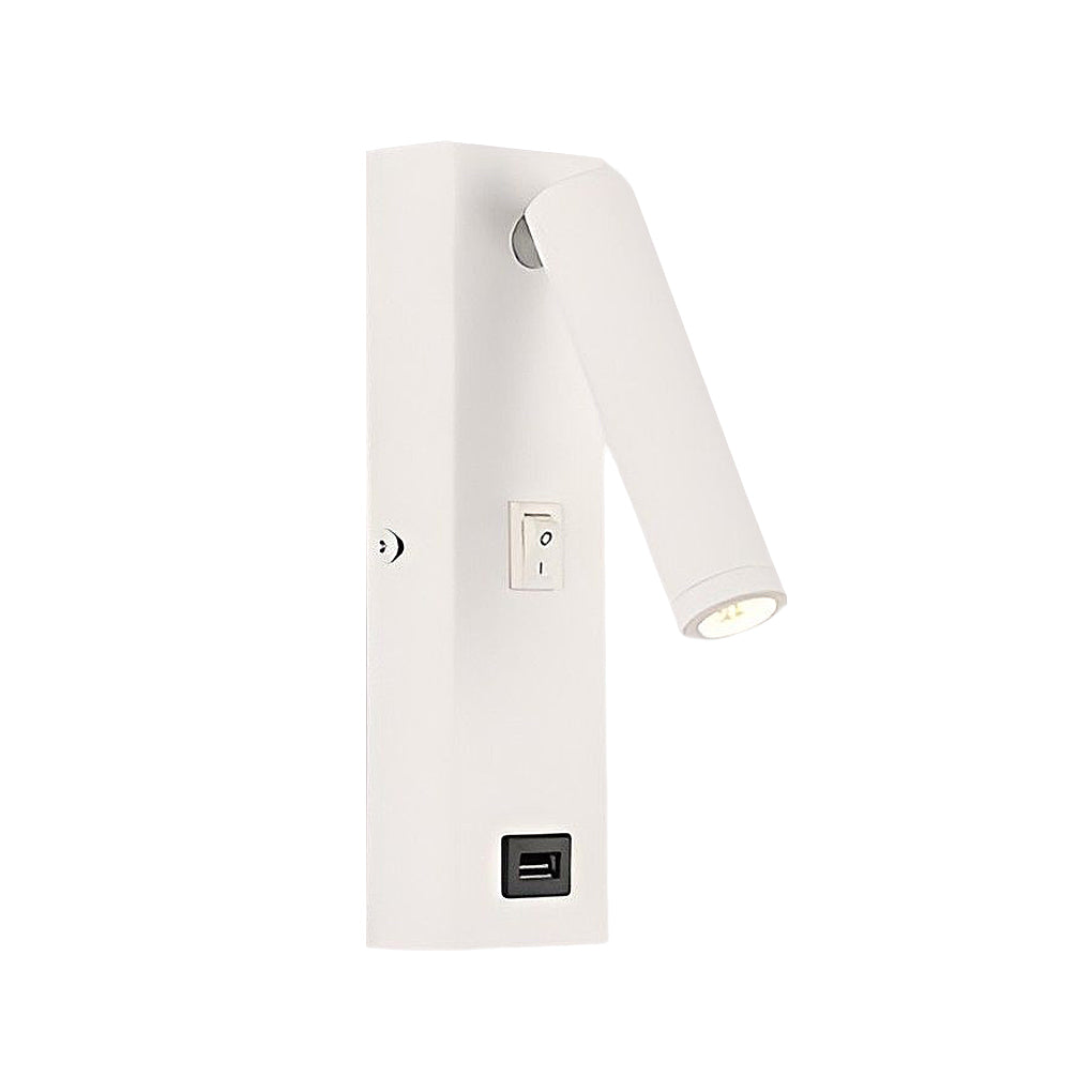 ArtiLicht Luxury Wall Lamp with Adjustable LED and USB Charging Port