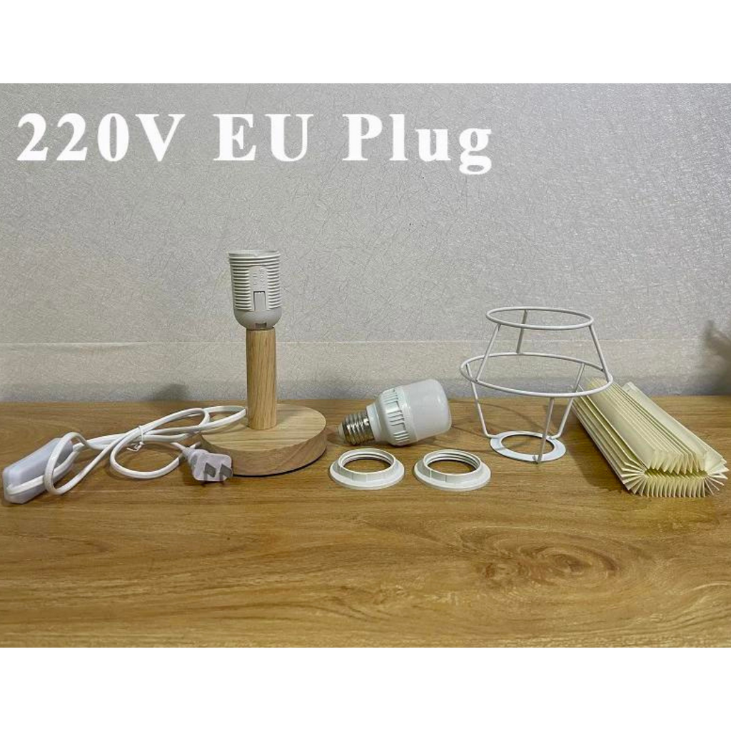 Foldable Pleat Table Lamp - Stylish Foldable LED Table Lamp for Unique Interior Design