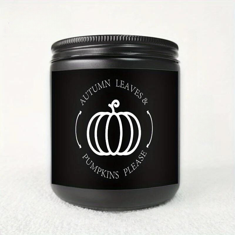 AutumnGlow – Scented Candle with Autumn Leaves & Pumpkins