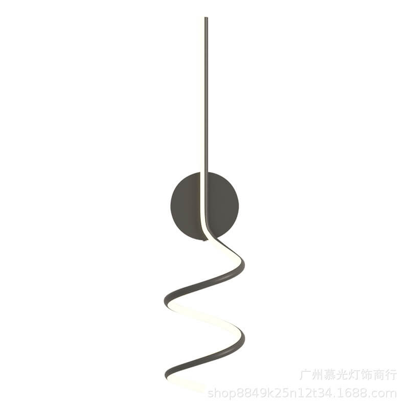 GlowWave – Sleek LED Arc Wall Lamp for Ambiance