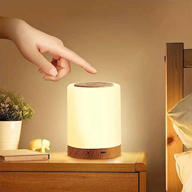 Smart LED Night Light for Children – Portable & USB-Rechargeable