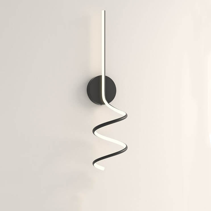 GlowWave – Sleek LED Arc Wall Lamp for Ambiance