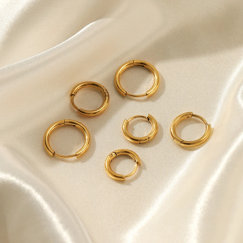 Sophia Hoop Earrings – Elegant Silver Earrings