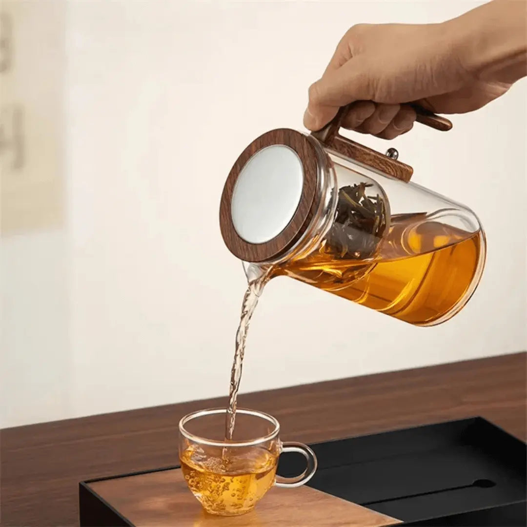 ClearBrew – Elegant Transparent Teapot for Coffee & Tea