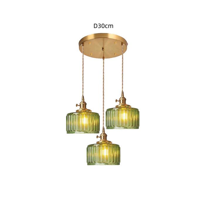 CrystalGlare - Vintage Crystal Hanging Lamp