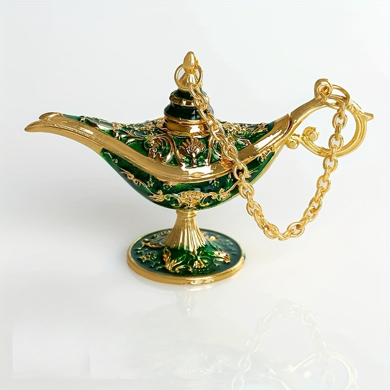 Aladdin Wish Lamp – Vintage Metal Oil Lamp