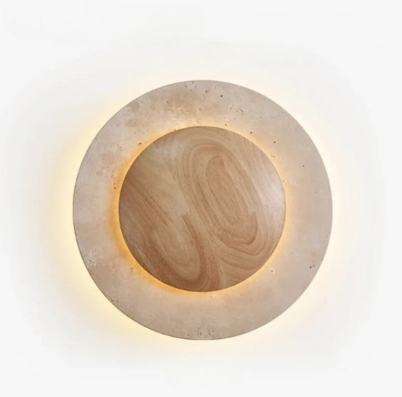 ZenGlow Wall Lamp - Wabi-Sabi Minimalism for Your Wall