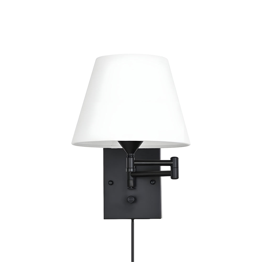SwingLight – Adjustable Wall Lamp with Linen Shade