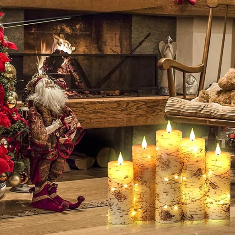 LumiFlame - Wireless LED Candle Set for Atmospheric Lighting