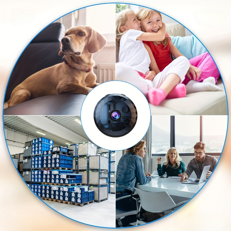 SecurEye Mini HD Camera - Compact 1080P Surveillance Solution