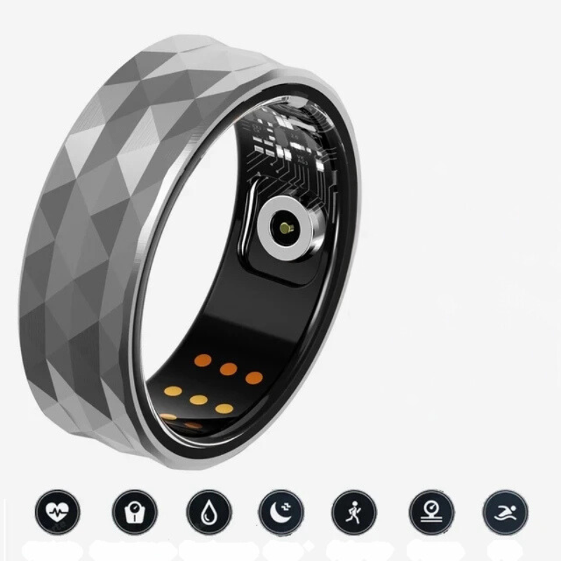 BaguaActive Ring - Advanced Sports Monitor in Titanium