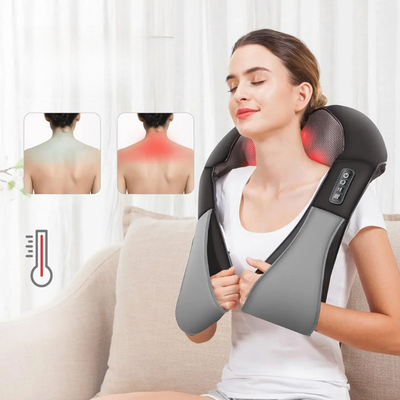 Relief Muscle Massager - Luxury Muscle Massager with Heating Function and Multiple Modes