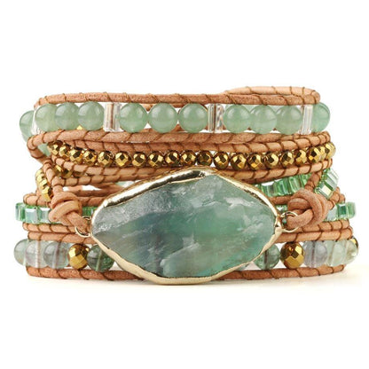 Fluorite Glow Bracelet – Detox & Energy Booster