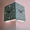 DualEdge Clock - Elegant Wall Clock with Silent Mechanism