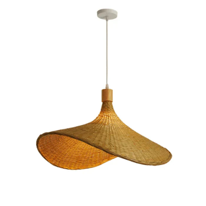 RusticWeave Light – Elegant Rattan Pendant Lamp