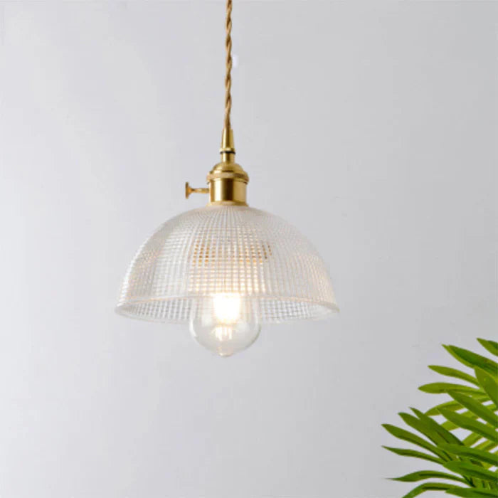 OpulentGlow Pendant – Elegant Glass Pendant Lamp