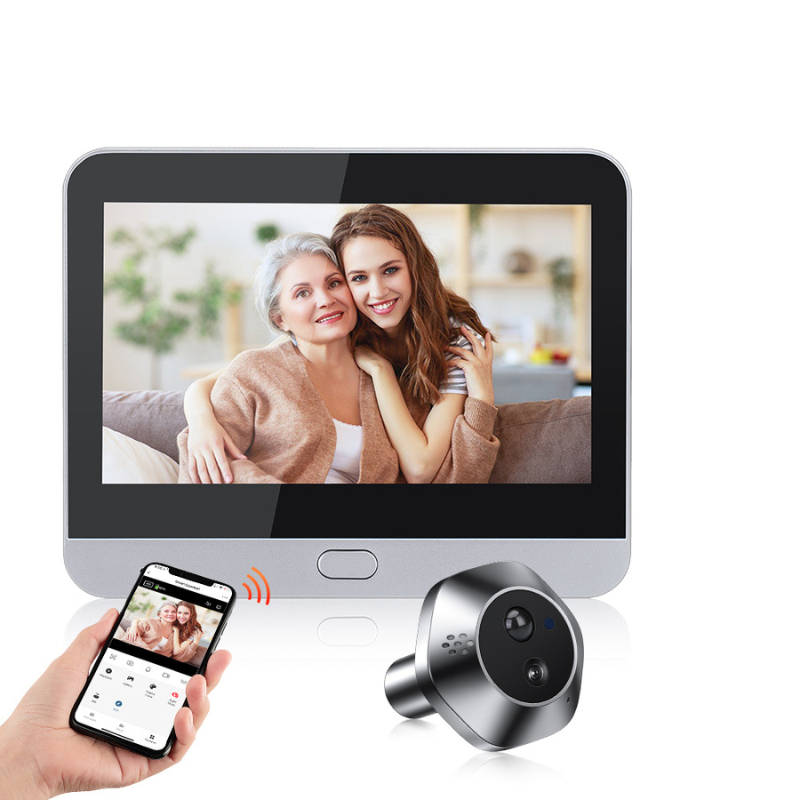 MiniCamPorte - Smart Wireless Video Doorbell for Safety