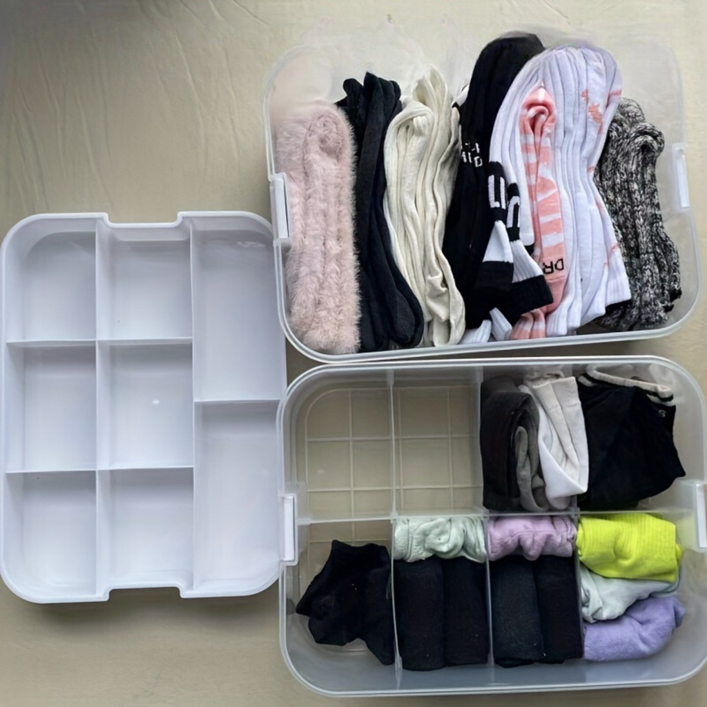 Stack Genius - Elegant Storage Box with Lid for Any Room