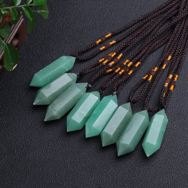 Amethyst Healing Crystal Necklace - Lyra Collection