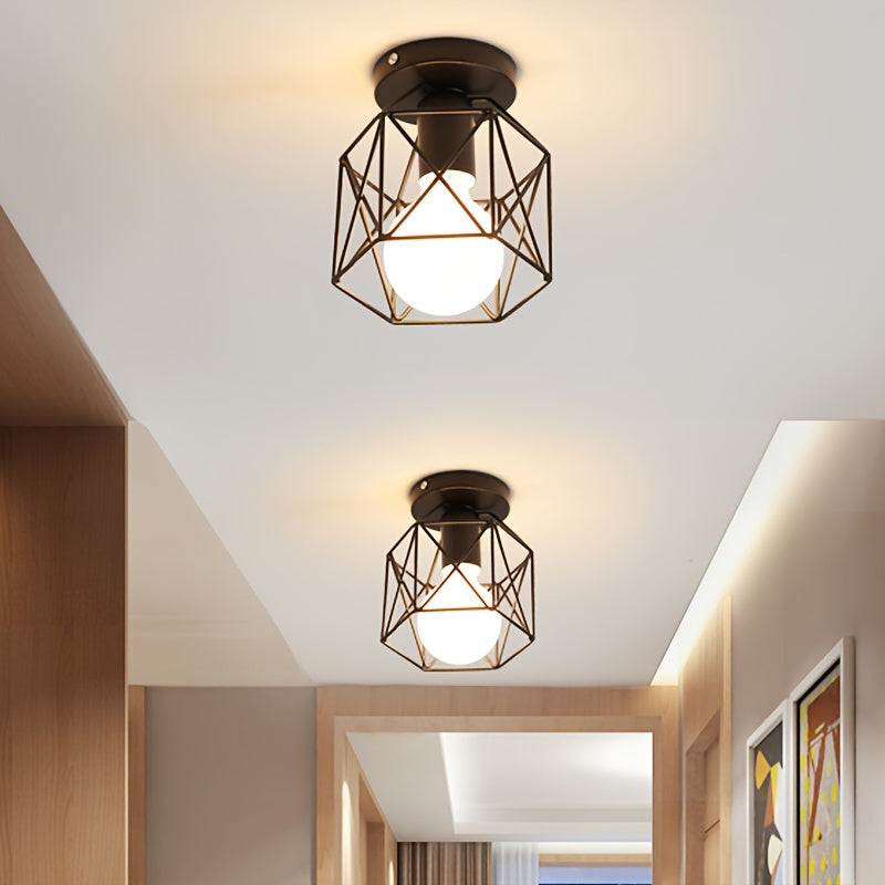 NordicLight - Minimalist Black Ceiling Light for Kitchen