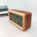 WoodChrono – Stylish Wooden Alarm Clock with Calendar