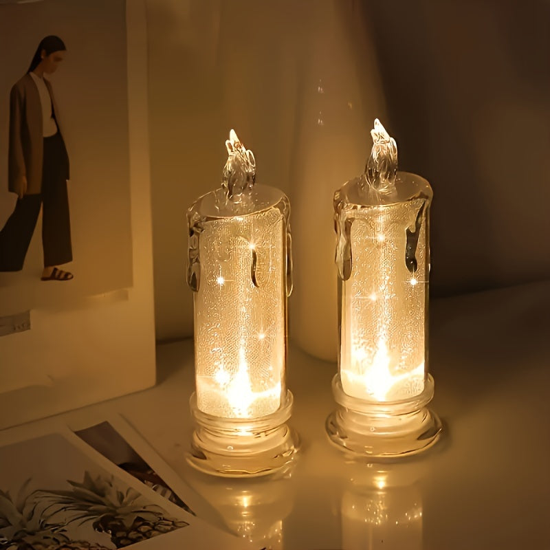 Romantic LED Candle Set – Atmospheric Indoor Lighting
