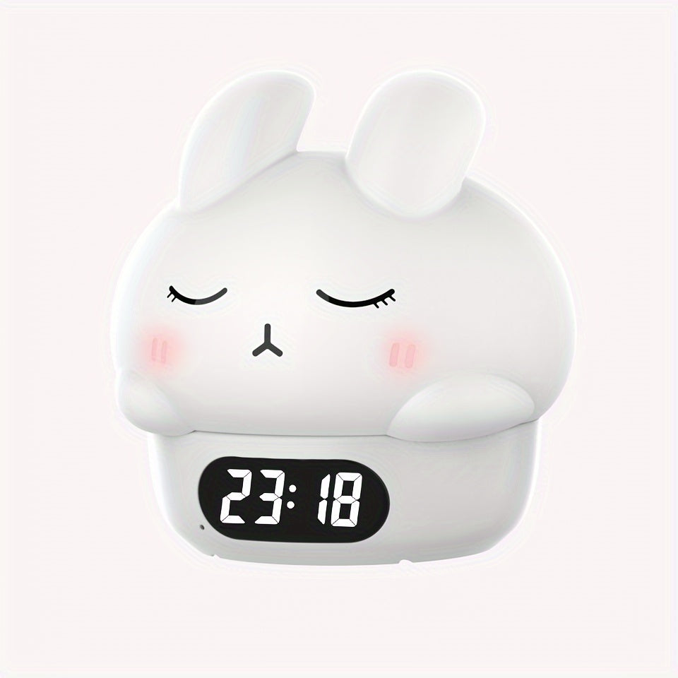 BunnyGlow - Magical Color Night Light with Alarm Clock