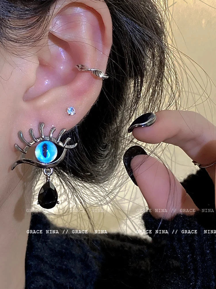 Yara Evil Eye Earrings - Enchanting Elegance