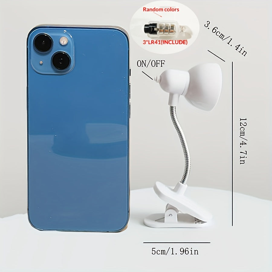 MiniGlow Lamp - Portable Clip-On Reading Light