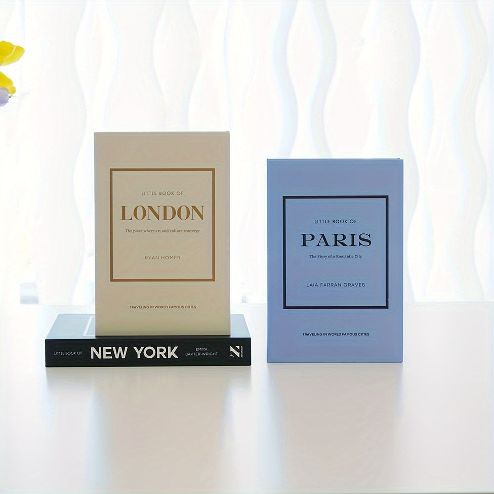 ChicBooks - Elegant Bookends Set in Cream