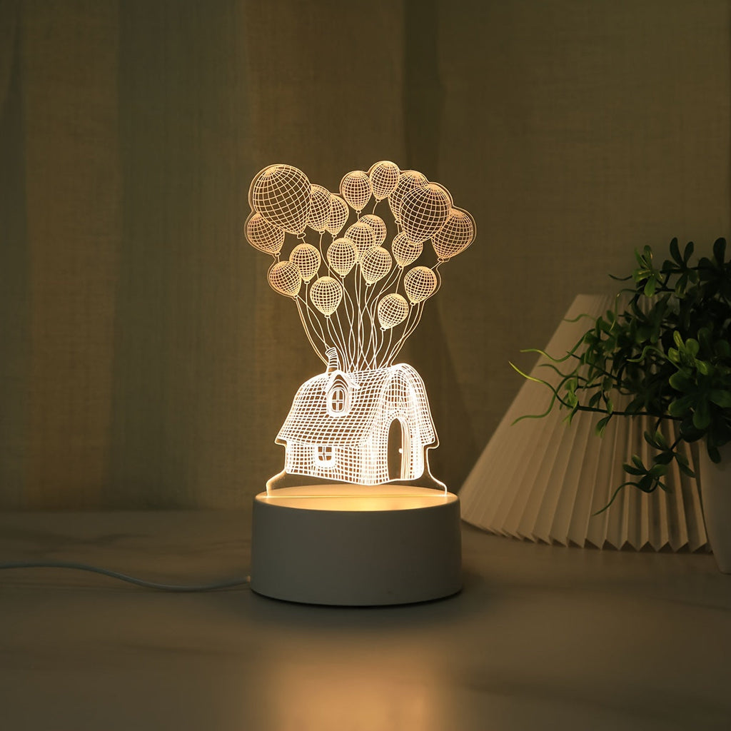 LumiBalloon – Unique 3D LED Balloon Lamp USB