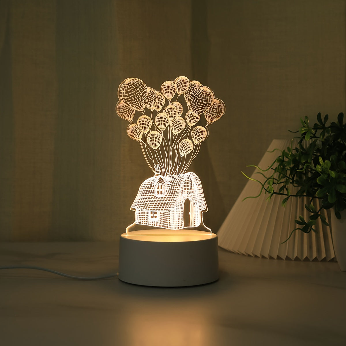 LumiBalloon – Unique 3D LED Balloon Lamp USB