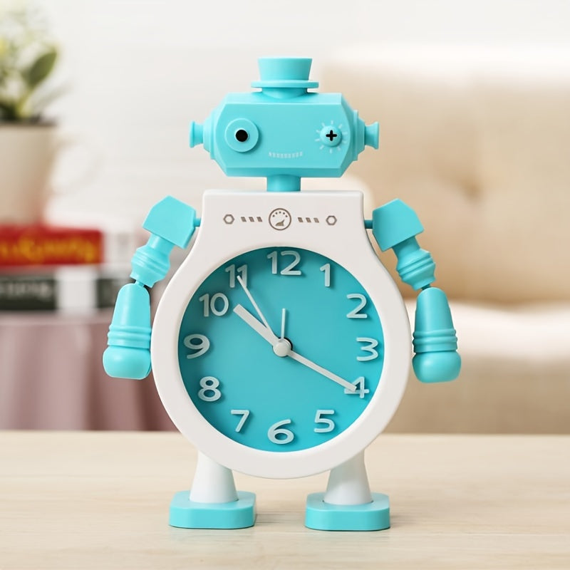 TimeBuddy Clock – Playful Robot Alarm Clock