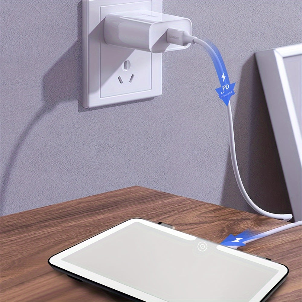 GlowMirror – Dimmable Makeup Mirror with USB Charging
