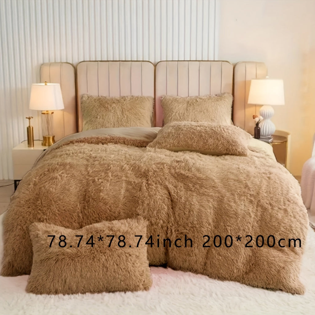 VelvetLux – Luxury Velvet Duvet Cover Set for All Seasons