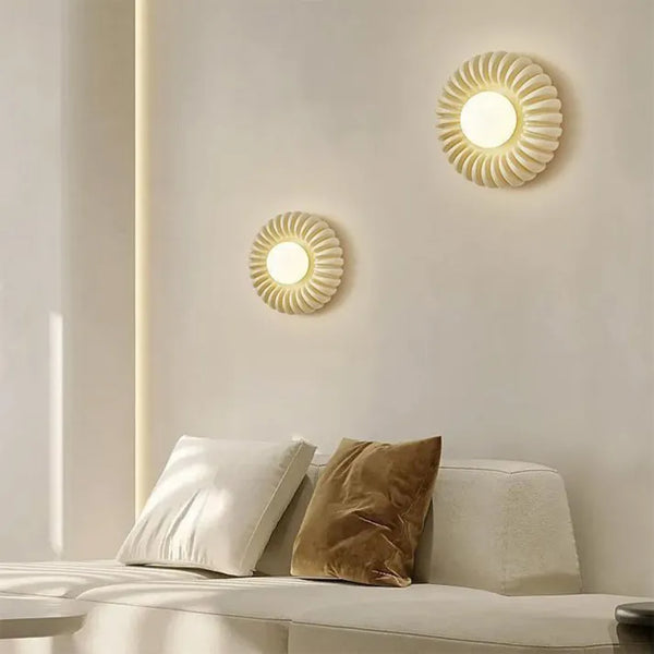 ArtisanGlow Wall Lamp - Elegant Resin Wall Lamp for Bedrooms