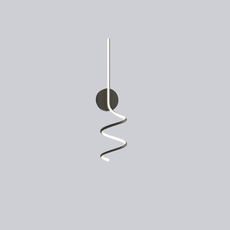 GlowWave – Sleek LED Arc Wall Lamp for Ambiance