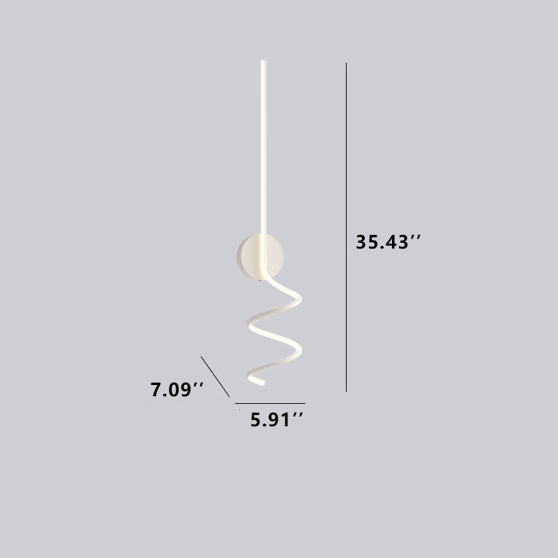 GlowWave - Sleek LED Wall Light with Arch Design