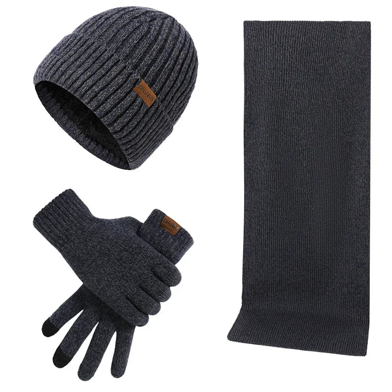 ArcticStyle – Trendy Winter Set with Beanie and Gloves