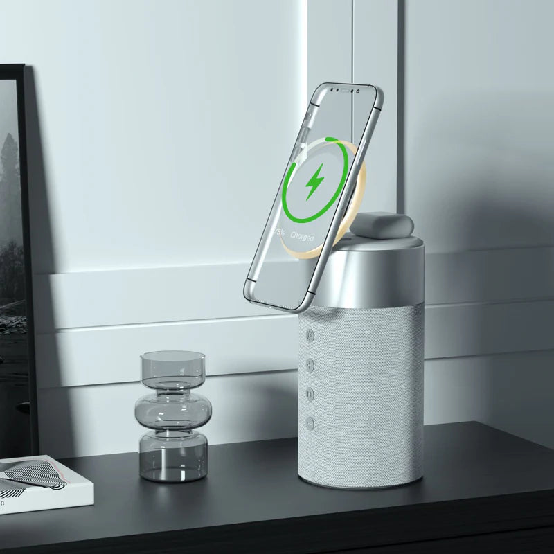 SoundWave Pro - Portable Bluetooth Speaker with Power Bank